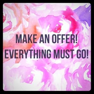 If you like something, please make an offer.